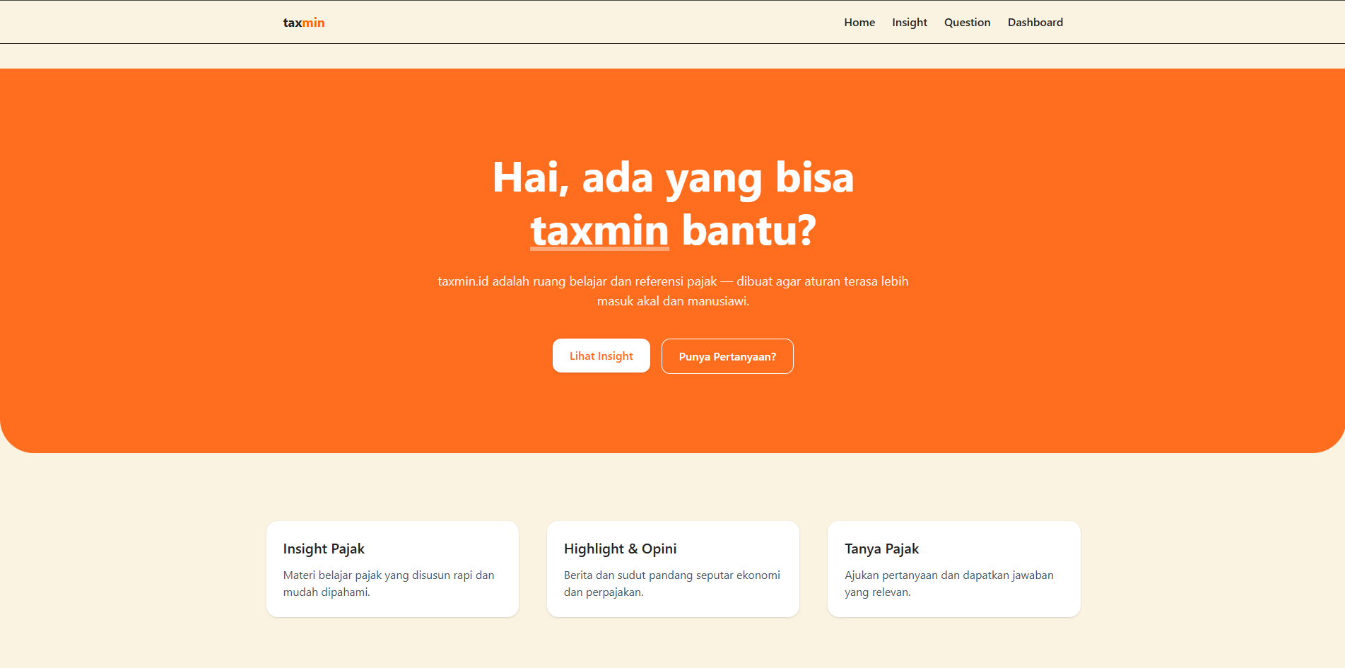 Web Project – Company Profile
